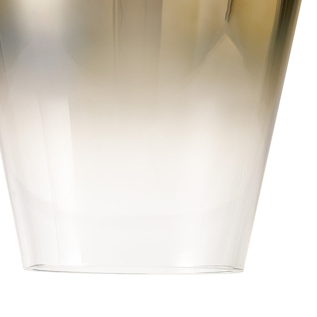 NLK15589 Acme 5 Light Round Pendant Brass Gold Matt Black