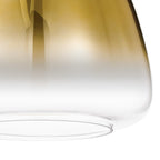 NLK15589 Acme 5 Light Round Pendant Brass Gold Matt Black