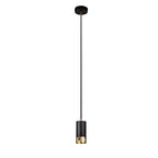 NL71239 Adner 1 Light Pendant Black Painted Gold