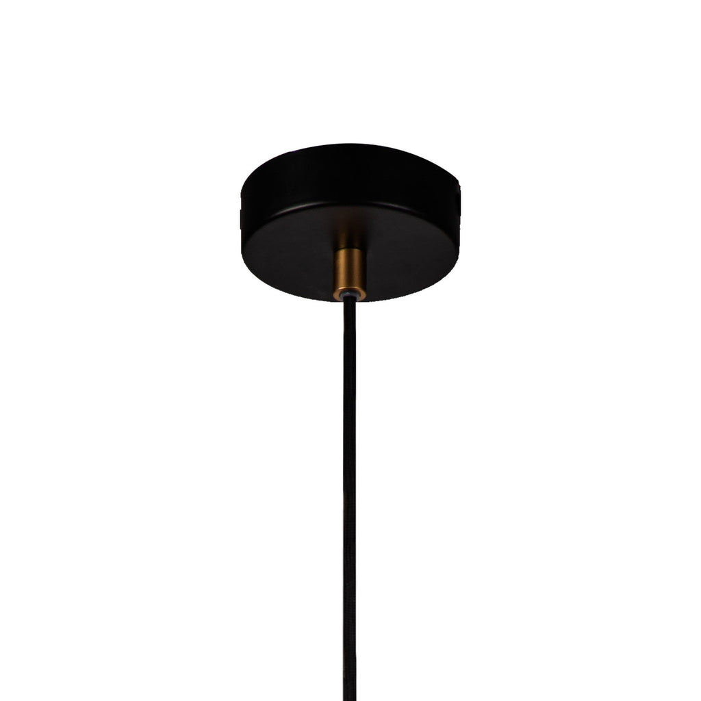 NL71239 Adner 1 Light Pendant Black Painted Gold
