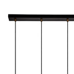 NL71249 Adner 5 Light Bar Pendant Black Painted Gold