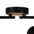 NL99579 Adner 4 Light Linear Bar Spotlight Black Painted Gold