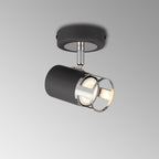 NL99589 Adner 1 Light Spotlight Graphite Polished Chrome