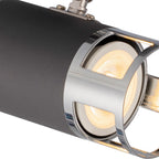 NL99589 Adner 1 Light Spotlight Graphite Polished Chrome