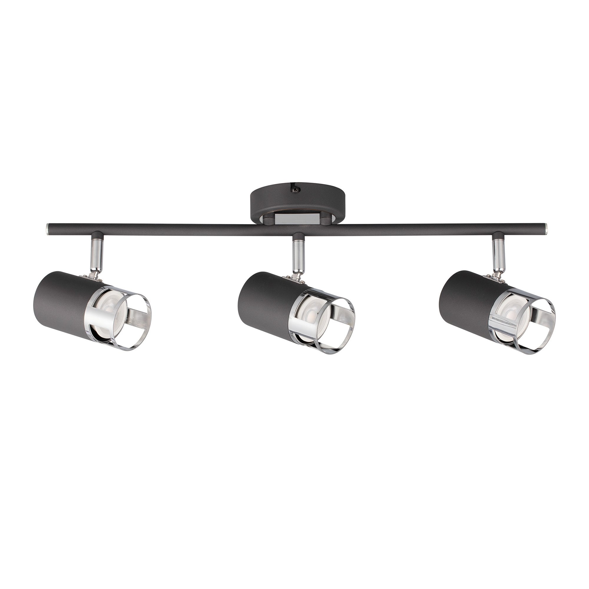 NL99619 Adner 3 Light Linear Bar Spotlight Graphite Polished Chrome
