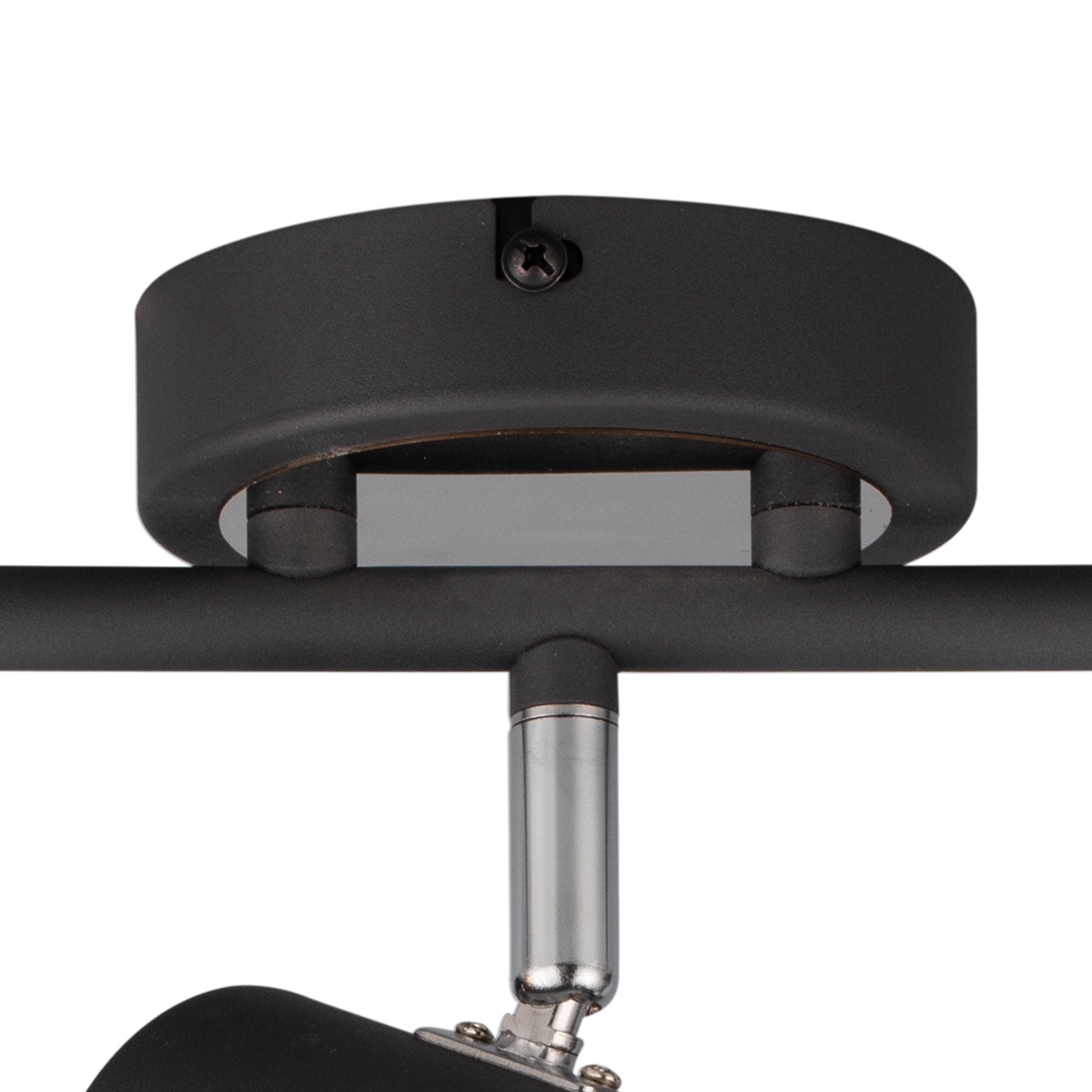 NL99619 Adner 3 Light Linear Bar Spotlight Graphite Polished Chrome
