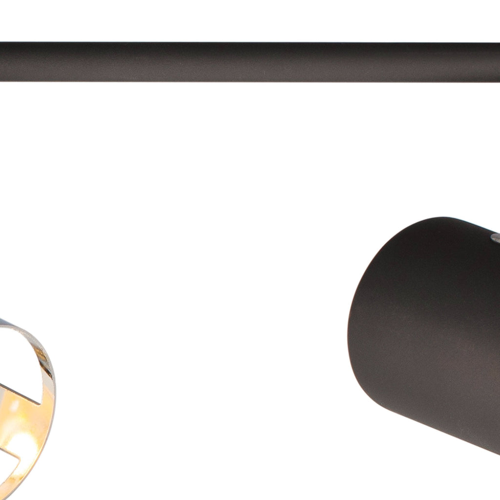 NL99629 Adner 4 Light Linear Bar Spotlight Graphite Polished Chrome