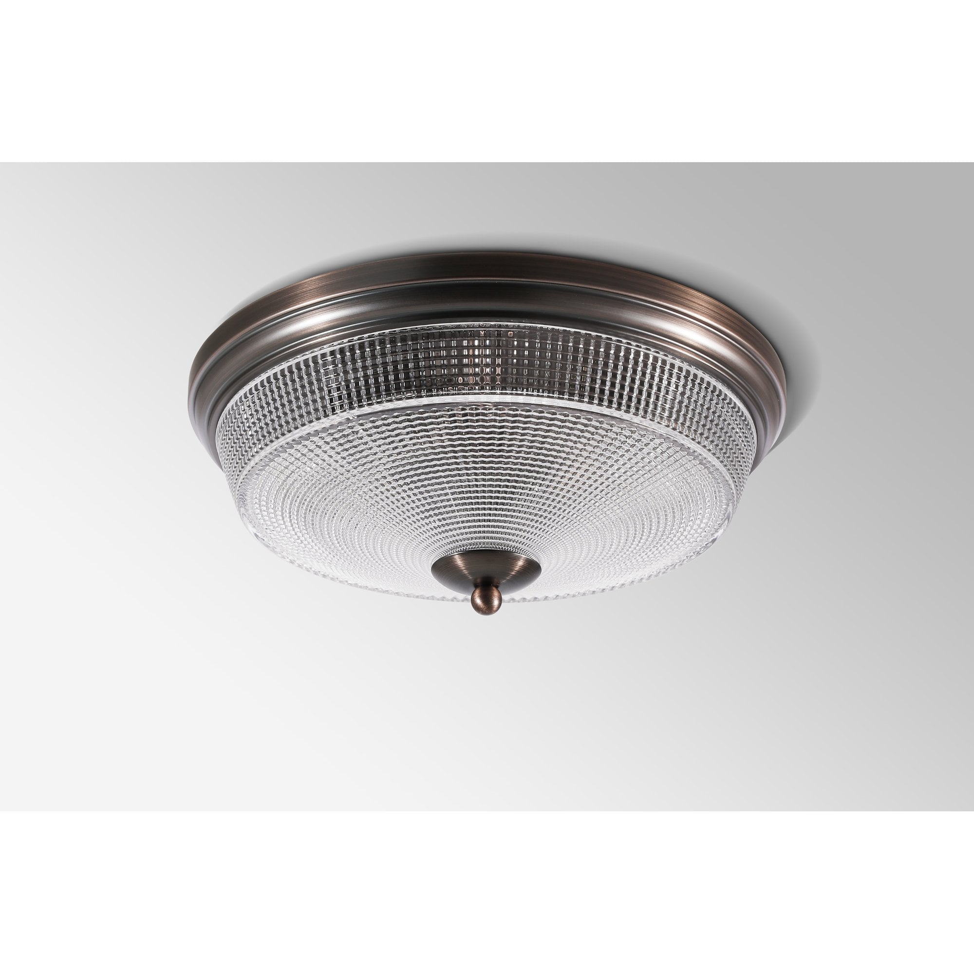 NL93799 Albay 2 Light Bathroom Flush Ceiling Light Bronze