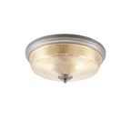 NL93809 Albay 2 Light Bathroom Flush Ceiling Light Satin Nickel