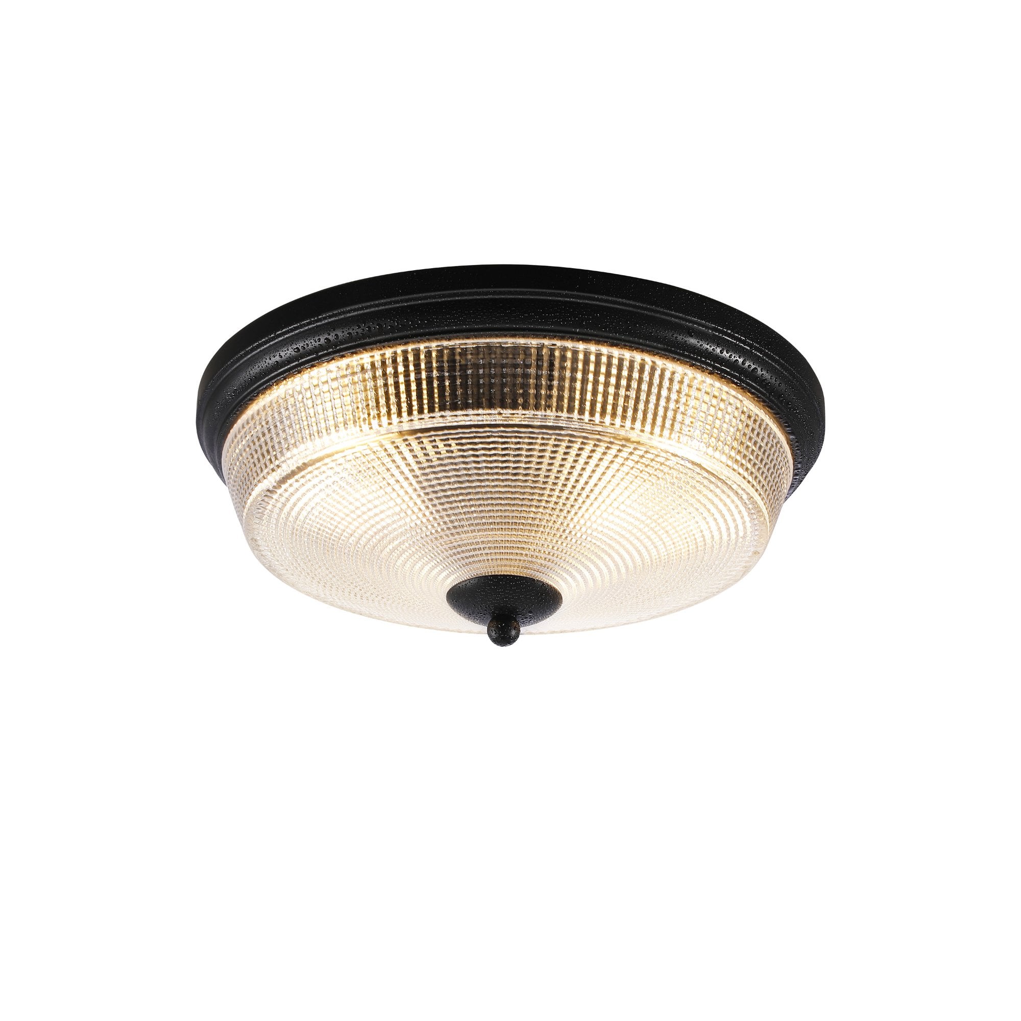 NL93819 Albay 2 Light Bathroom Flush Ceiling Light Satin Black