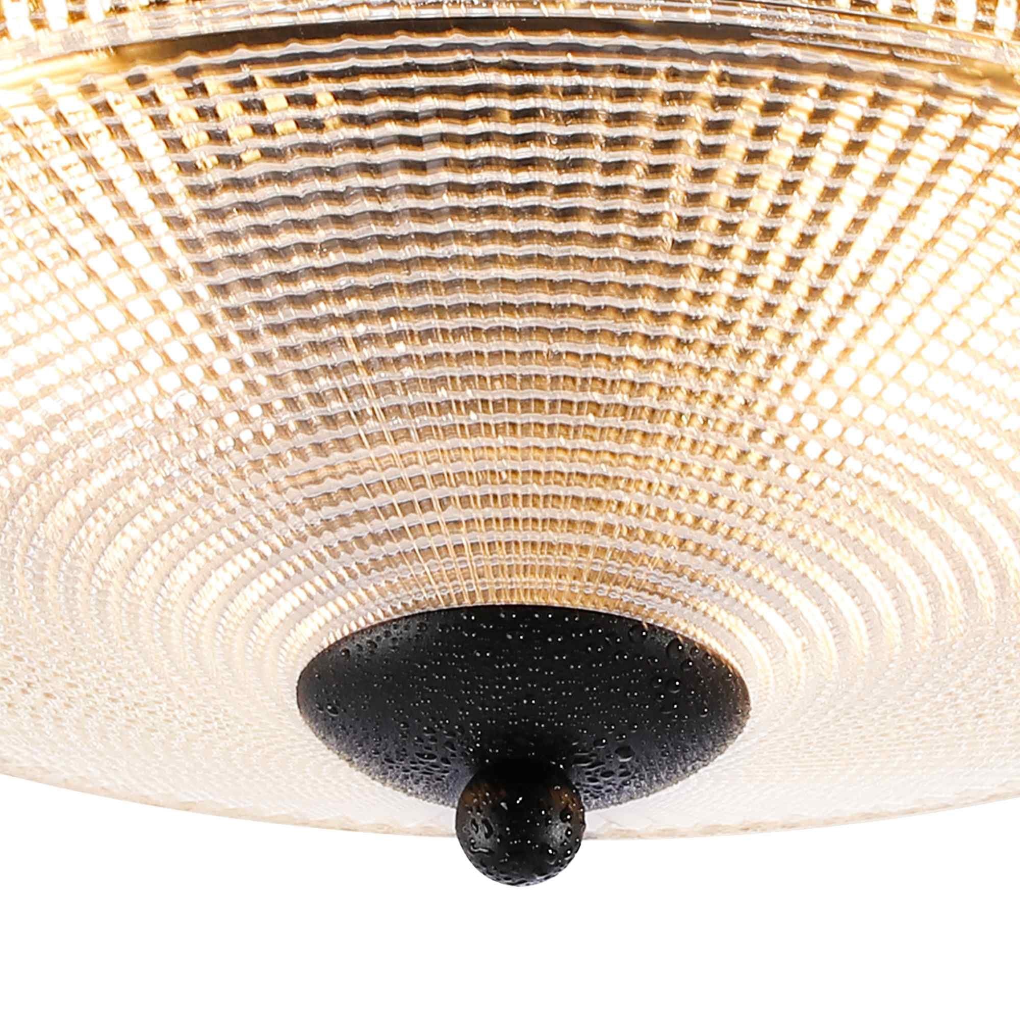 NL93819 Albay 2 Light Bathroom Flush Ceiling Light Satin Black