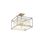 NL9966PE9 Alec 4 Light Pendant/Ceiling Light Pewter