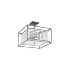 NL9966PE9 Alec 4 Light Pendant/Ceiling Light Pewter