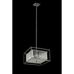 NL9966PE9 Alec 4 Light Pendant/Ceiling Light Pewter