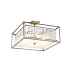NL9967PE9 Alec 6 Light Pendant/Ceiling Light Pewter