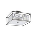 NL9967PE9 Alec 6 Light Pendant/Ceiling Light Pewter