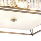 NL9967PE9 Alec 6 Light Pendant/Ceiling Light Pewter