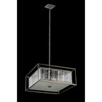 NL9967PE9 Alec 6 Light Pendant/Ceiling Light Pewter