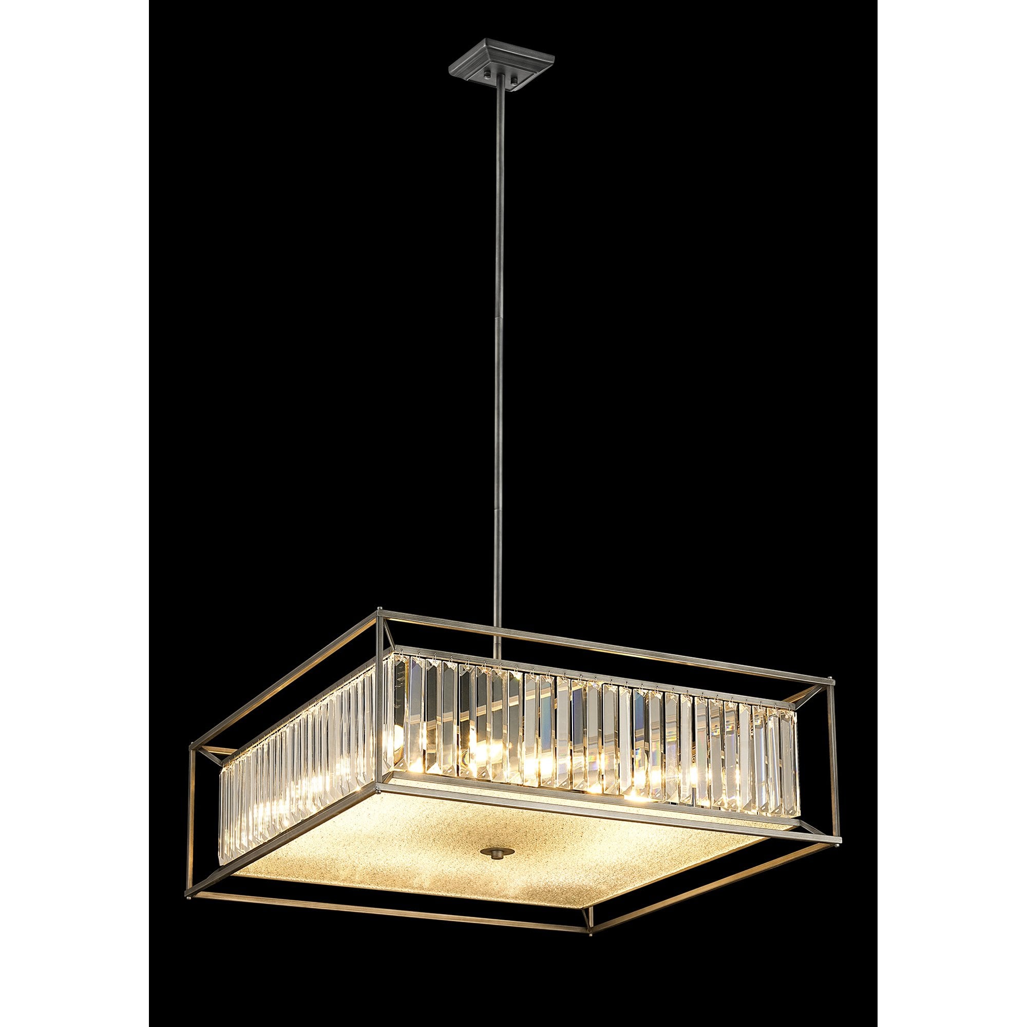 NL9968PE9 Alec 12 Light Pendant/Ceiling Light Pewter