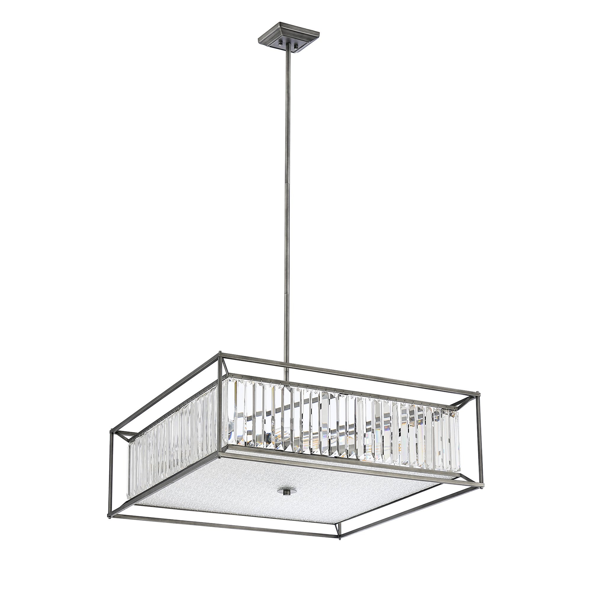 NL9968PE9 Alec 12 Light Pendant/Ceiling Light Pewter