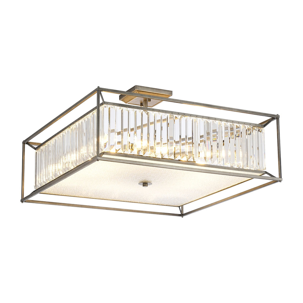 NL9968PE9 Alec 12 Light Pendant/Ceiling Light Pewter
