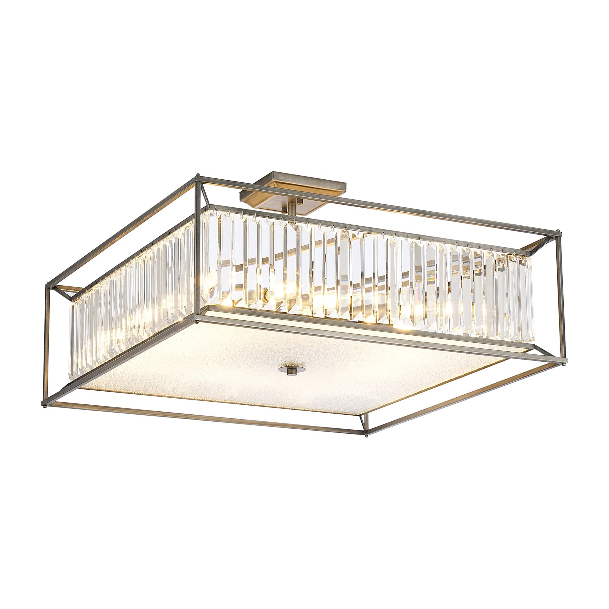 NL9968PE9 Alec 12 Light Pendant/Ceiling Light Pewter