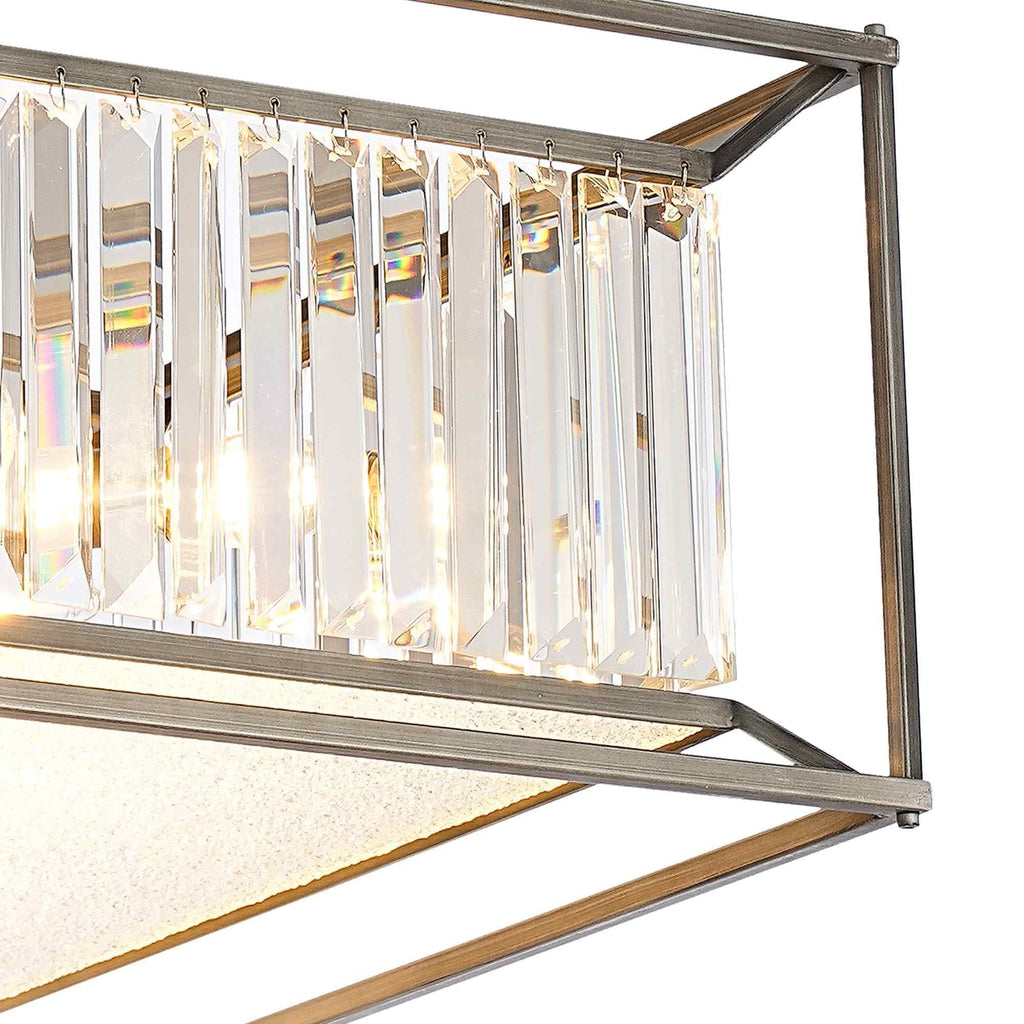 NL9968PE9 Alec 12 Light Pendant/Ceiling Light Pewter