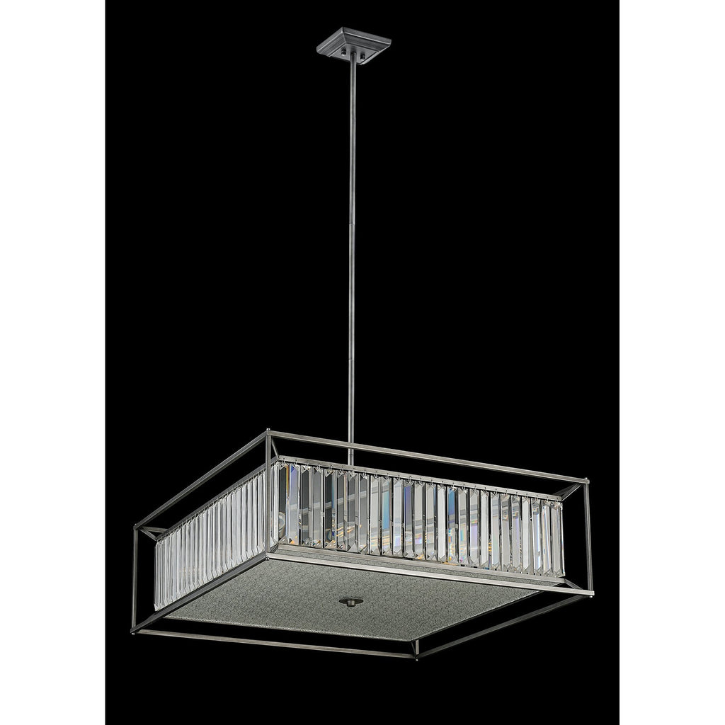 NL9968PE9 Alec 12 Light Pendant/Ceiling Light Pewter