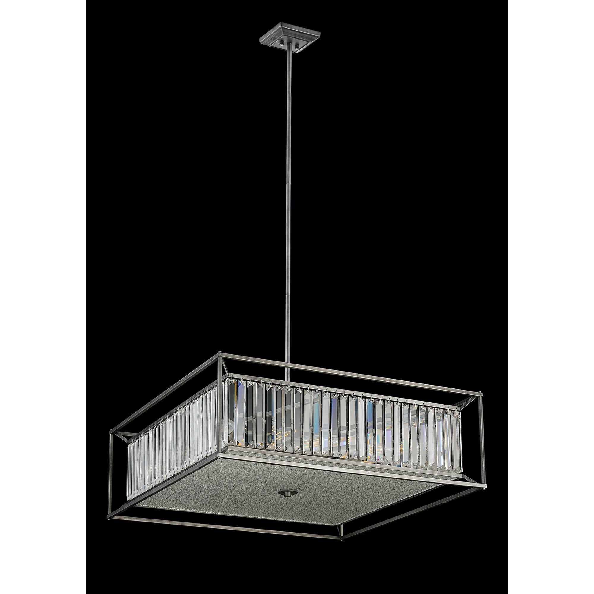 NL9968PE9 Alec 12 Light Pendant/Ceiling Light Pewter