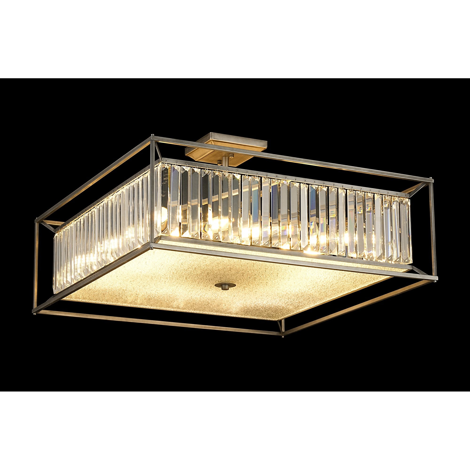 NL9968PE9 Alec 12 Light Pendant/Ceiling Light Pewter