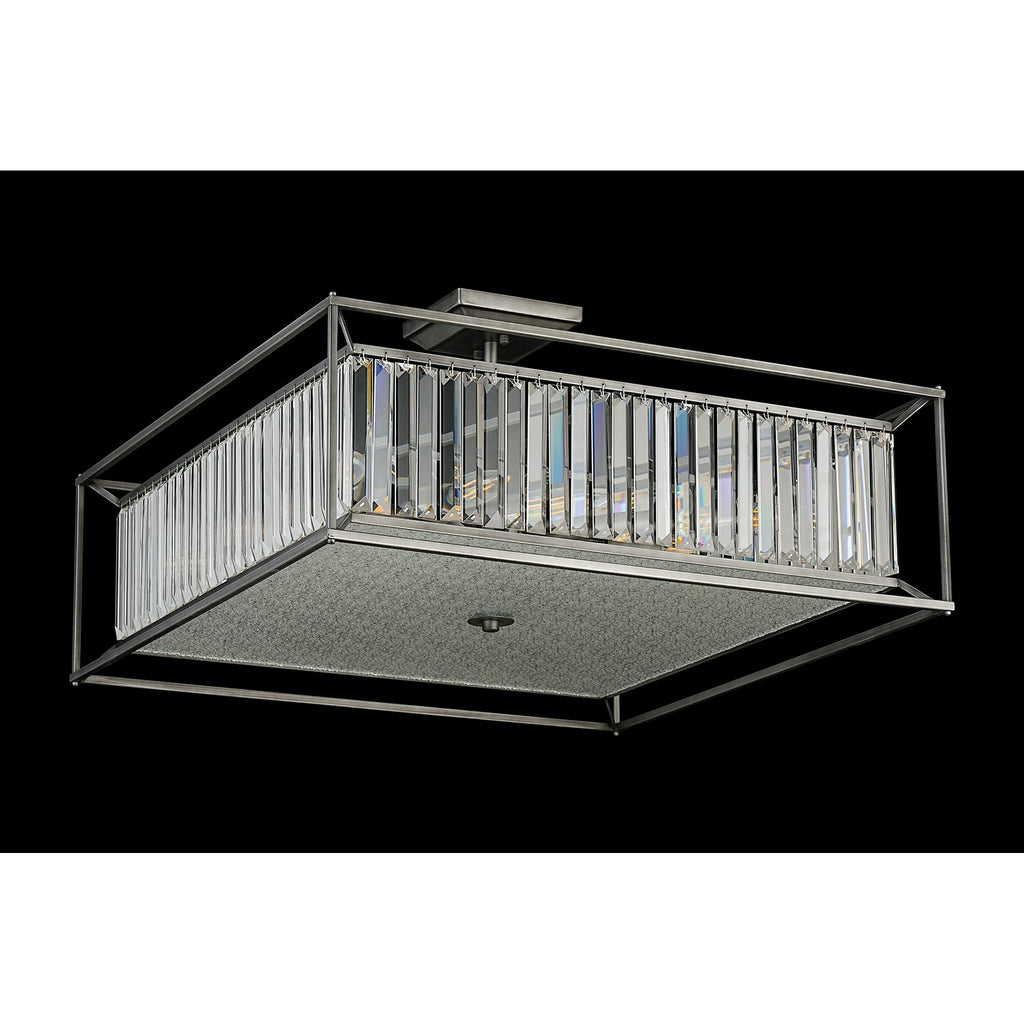 NL9968PE9 Alec 12 Light Pendant/Ceiling Light Pewter