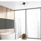NL87019 Alissa 4 Light Bathroom Ceiling Light Satin Black