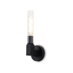 NL87029 Alissa 1 Light Bathroom Wall Light Satin Black
