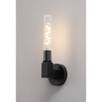 NL87029 Alissa 1 Light Bathroom Wall Light Satin Black