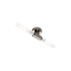 NL87039 Alissa 2 Light Bathroom Wall/Ceiling Light Satin Nickel
