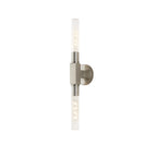 NL87039 Alissa 2 Light Bathroom Wall/Ceiling Light Satin Nickel