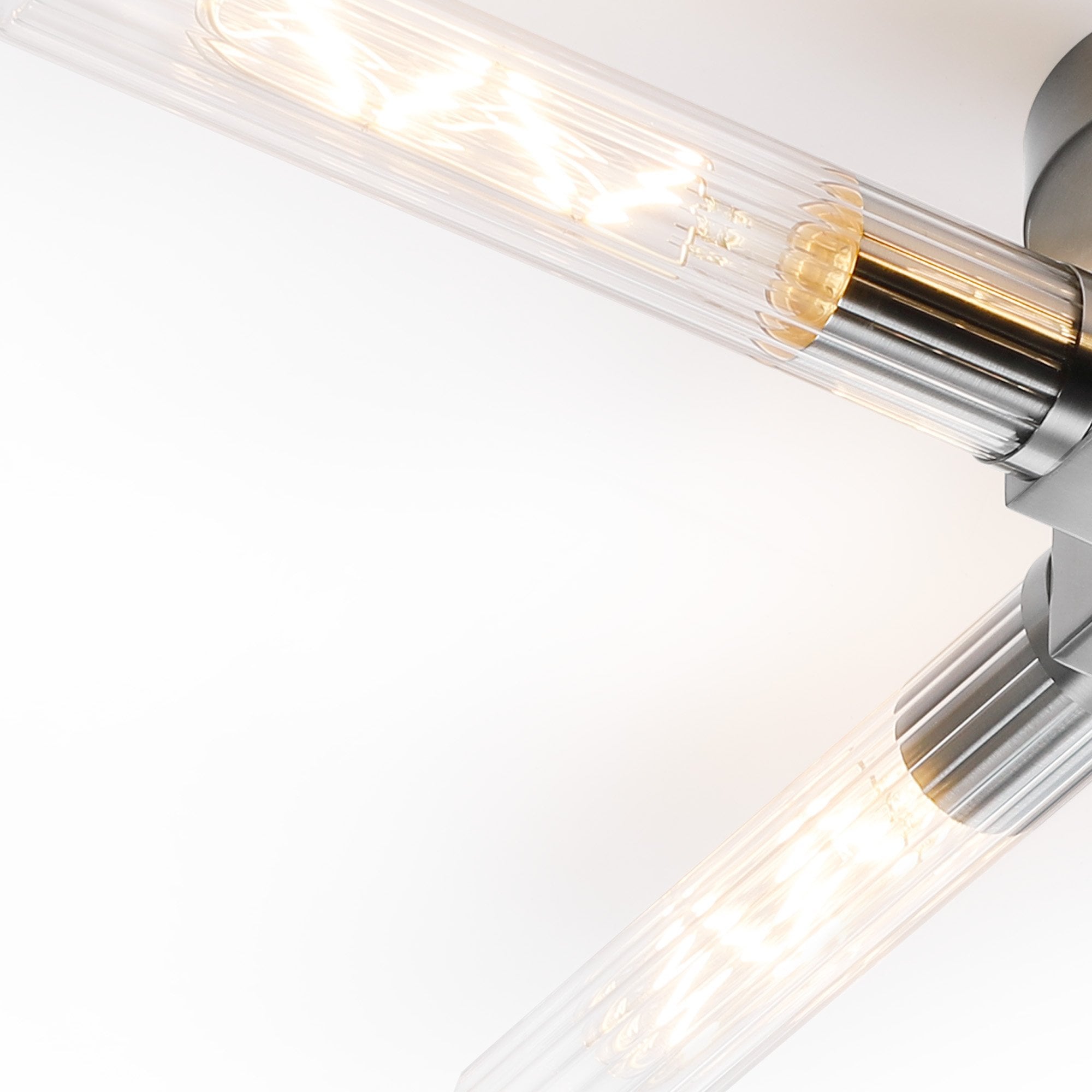 Alissa 4 Light Bathroom Ceiling  Light Satin Nickel