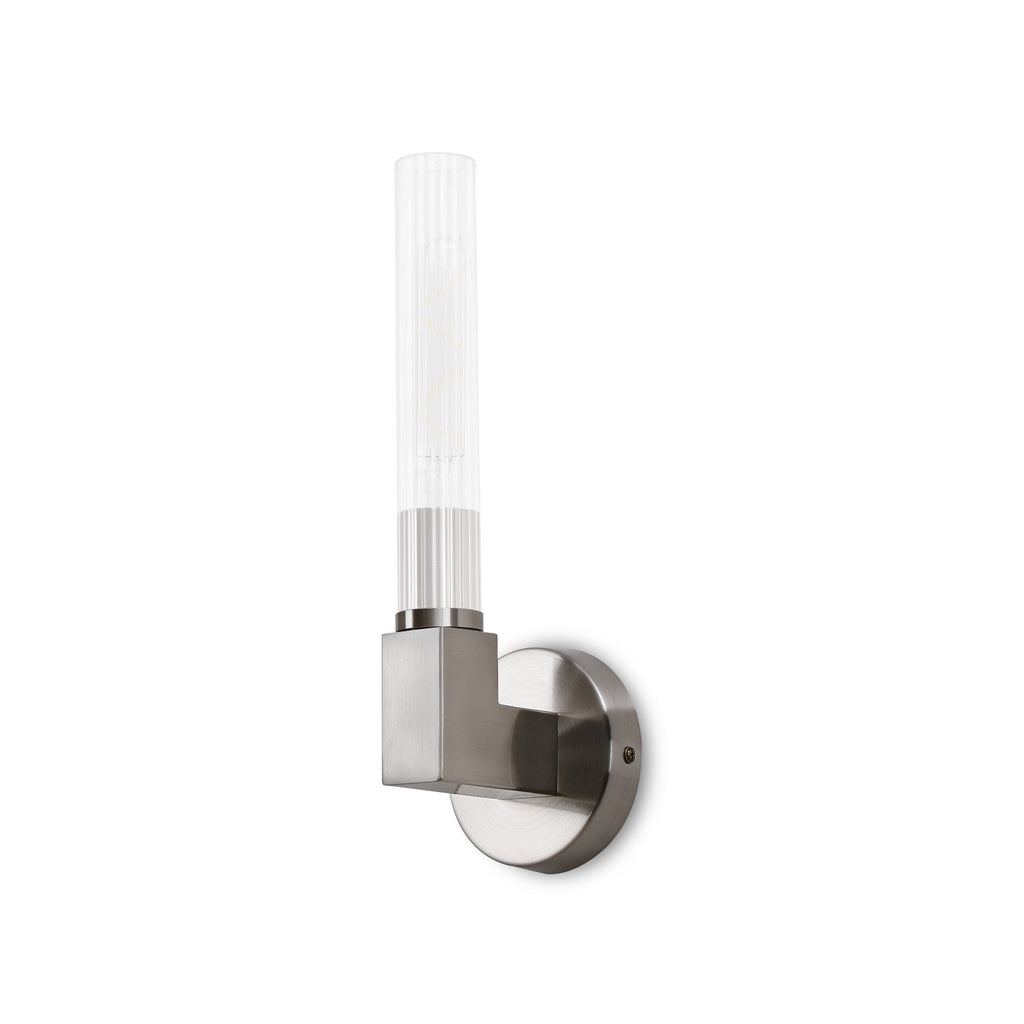 NL87059 Alissa 1 Light Bathroom Wall Light Satin Nickel