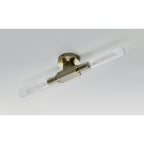 NL87069 Alissa 2 Light Bathroom Wall/Ceiling Light Antique Brass