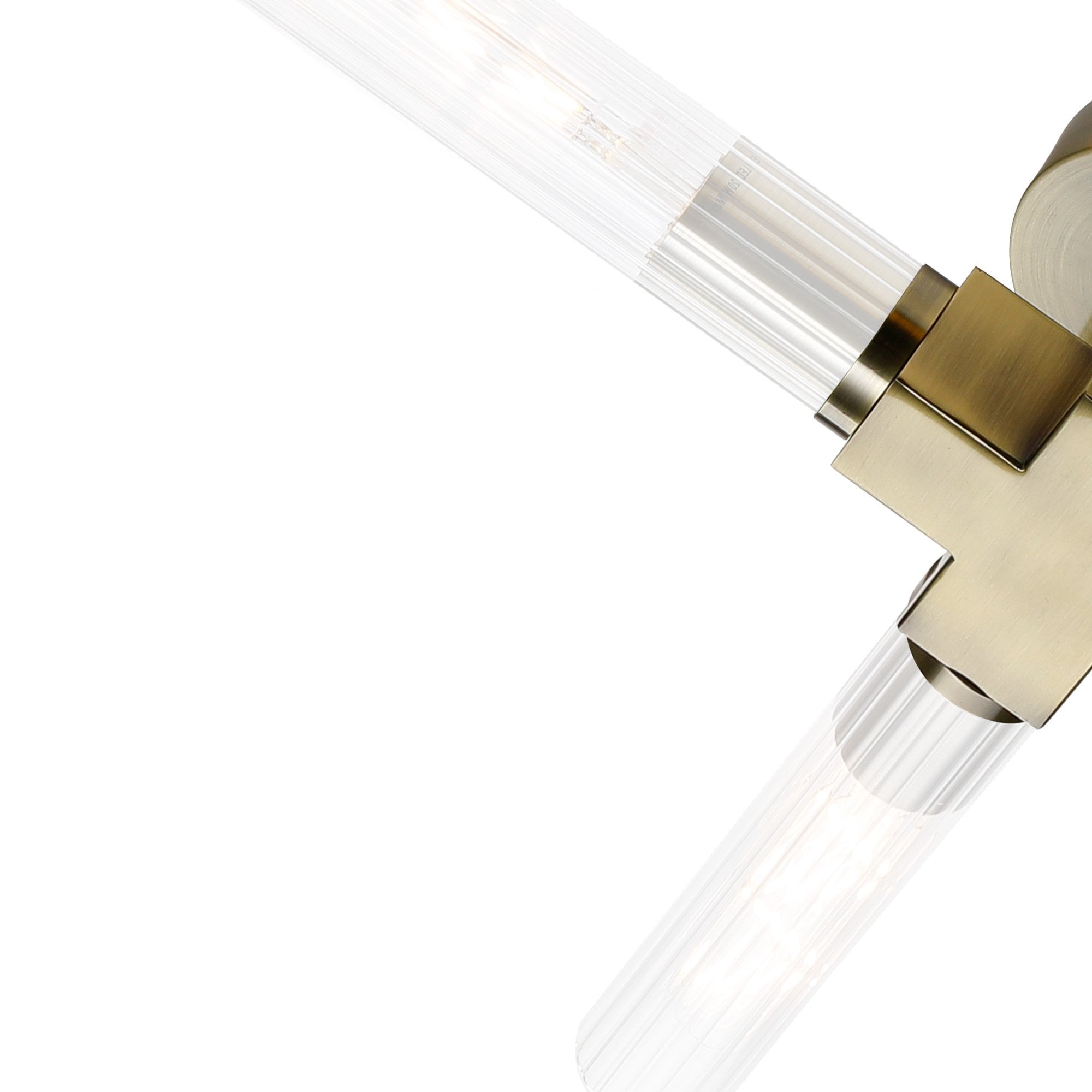 Alissa 4 Light Bathroom Ceiling  Light Antique Brass