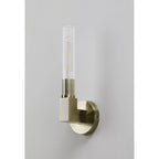 NL87089 Alissa 1 Light Bathroom Wall Light Antique Brass