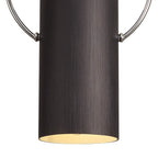 NL74509 Amo 1 Light Pendant Black Polished Chrome