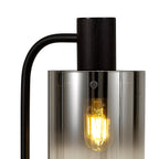 NL91599 Tokyo 1 Light Table Lamp Black Polished Chrome