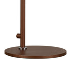 NL91619 Tokyo 1 Light Table Lamp Mocha Polished Chrome