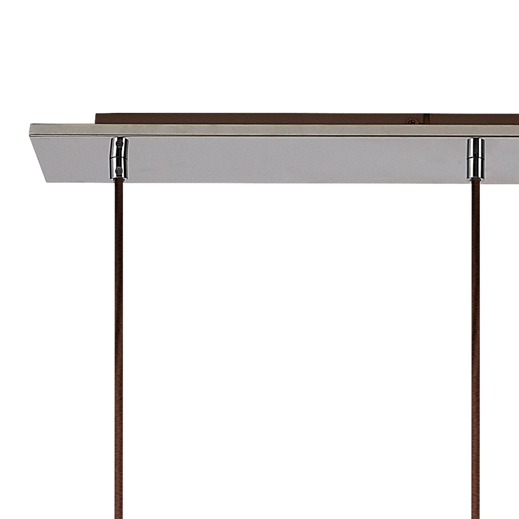NL91709 Tokyo  Slim 4 Light Linear Pendant Mocha Polished Chrome
