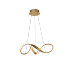 NL7076/DIM9 Brandon 1 LED Small Pendant Sand Gold Opal