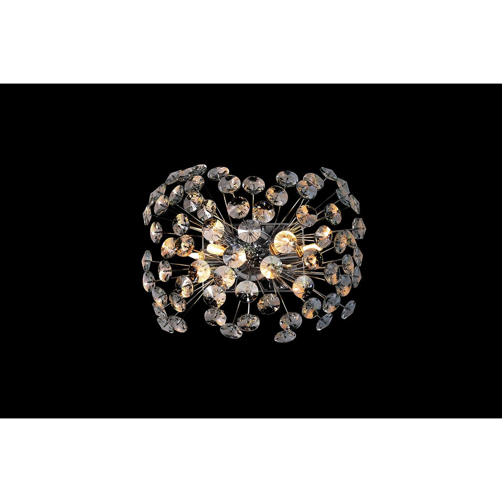 NL82019 Paris 4 Light Wall Light Polished Chrome Crystal