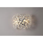 NL82019 Paris 4 Light Wall Light Polished Chrome Crystal