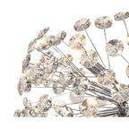 NL82029 Paris 8 Light Ceiling Light Polished Chrome Crystal