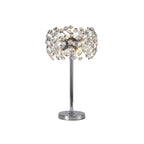 NL82049 Paris 6 Light Table Lamp Polished Chrome Crystal